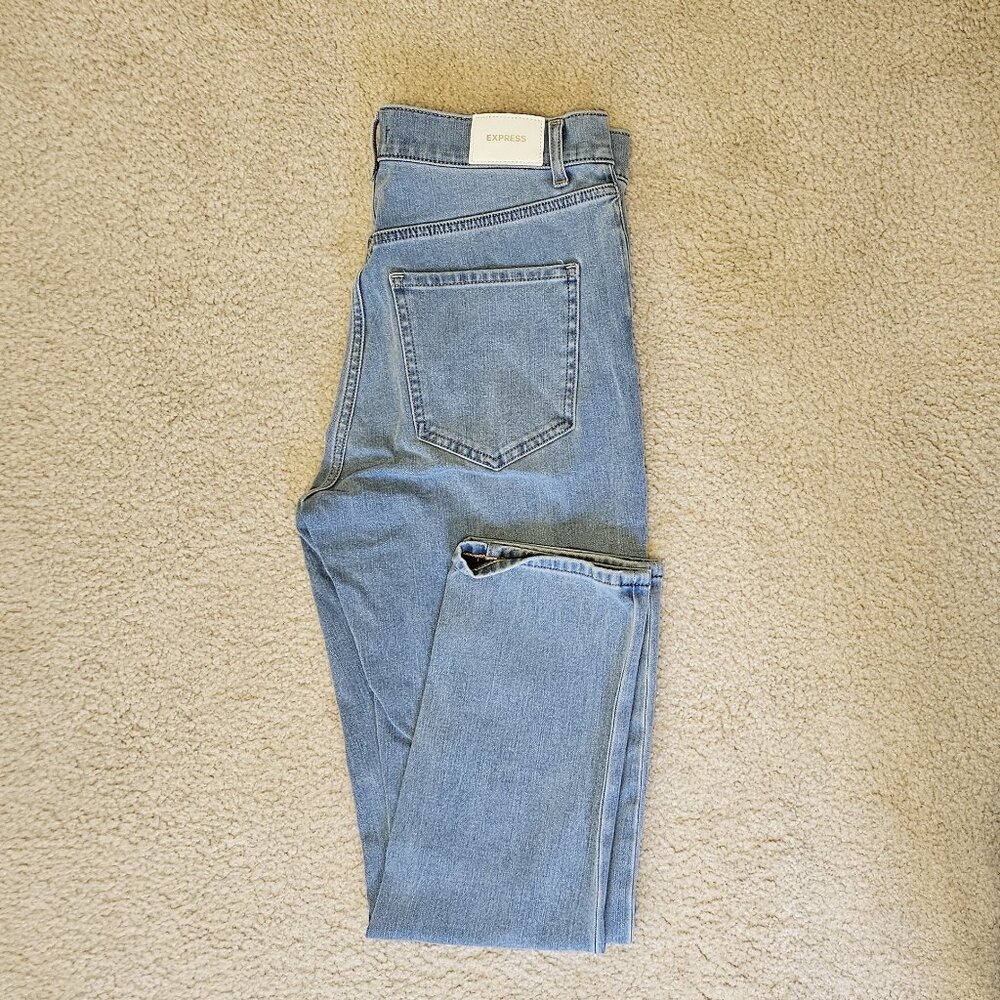 Express Super High Rise Slim Jeans Size 8
